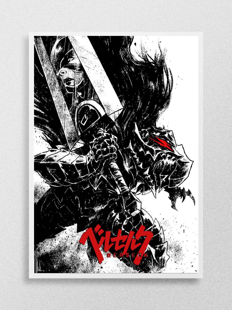 Berserk guts Anime Poster Çerçevesiz Yüksek Kalite Anime Duvar Poster