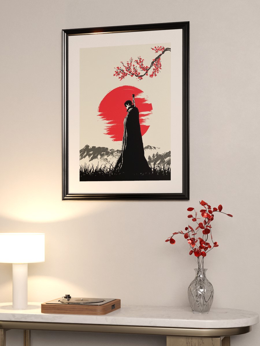 BERSERK GUTS Anime Poster Çerçevesiz Yüksek Kalite Anime Duvar Poster