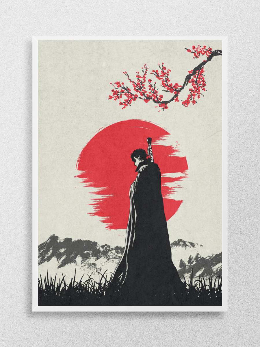 Berserk Guts Vintage Anime Poster Çerçevesiz Yüksek Kalite Anime Duvar Poster