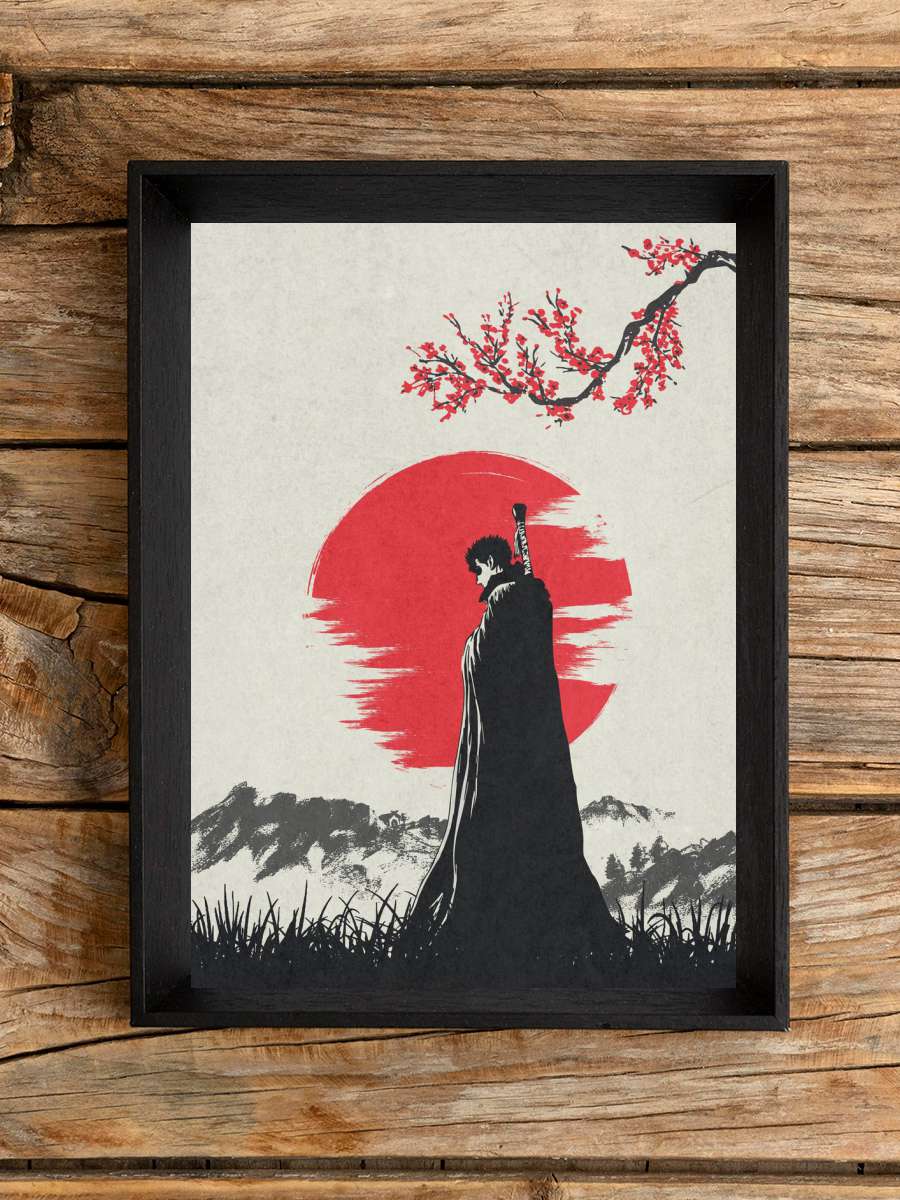 Berserk Guts Vintage Anime Poster Çerçevesiz Yüksek Kalite Anime Duvar Poster
