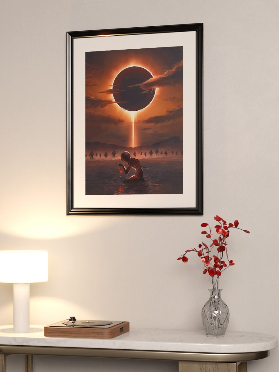 Berserk Anime Poster Çerçevesiz Yüksek Kalite Anime Duvar Poster