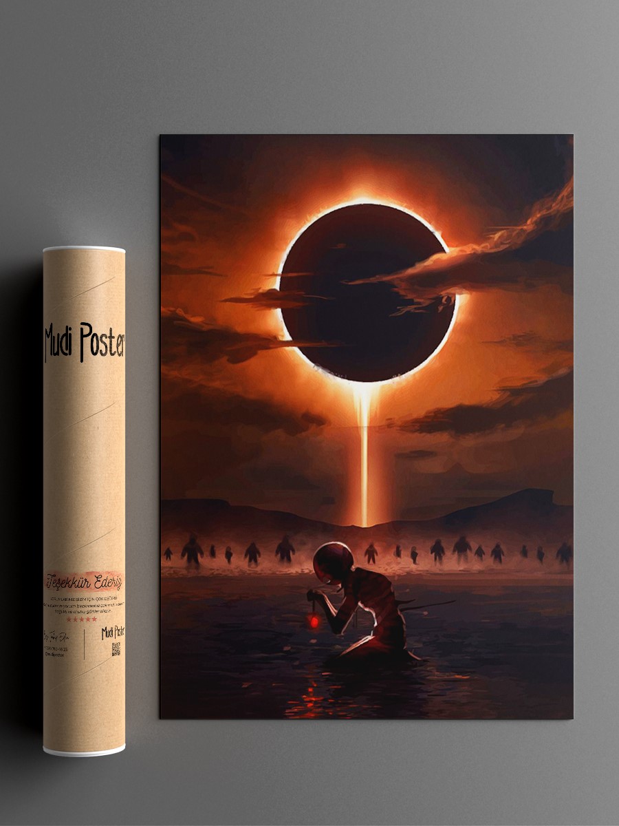 Berserk Anime Poster Çerçevesiz Yüksek Kalite Anime Duvar Poster