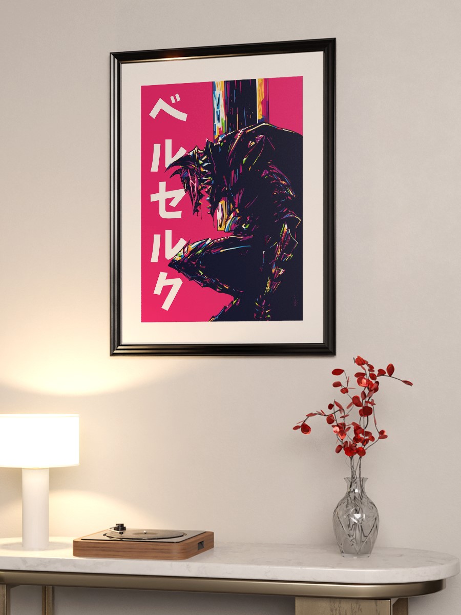 Berserk Anime Poster Çerçevesiz Yüksek Kalite Anime Duvar Poster