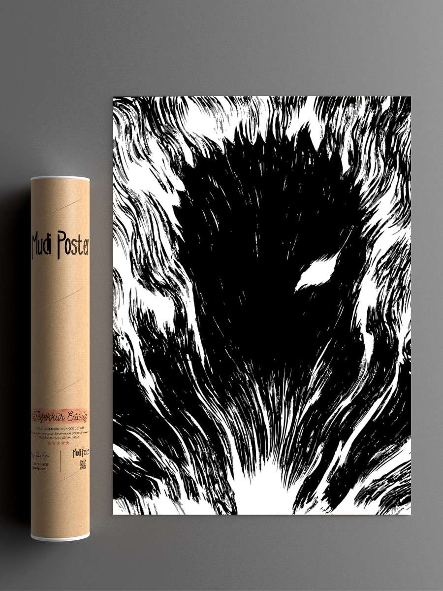 Berserk Anime Poster Çerçevesiz Yüksek Kalite Anime Duvar Poster