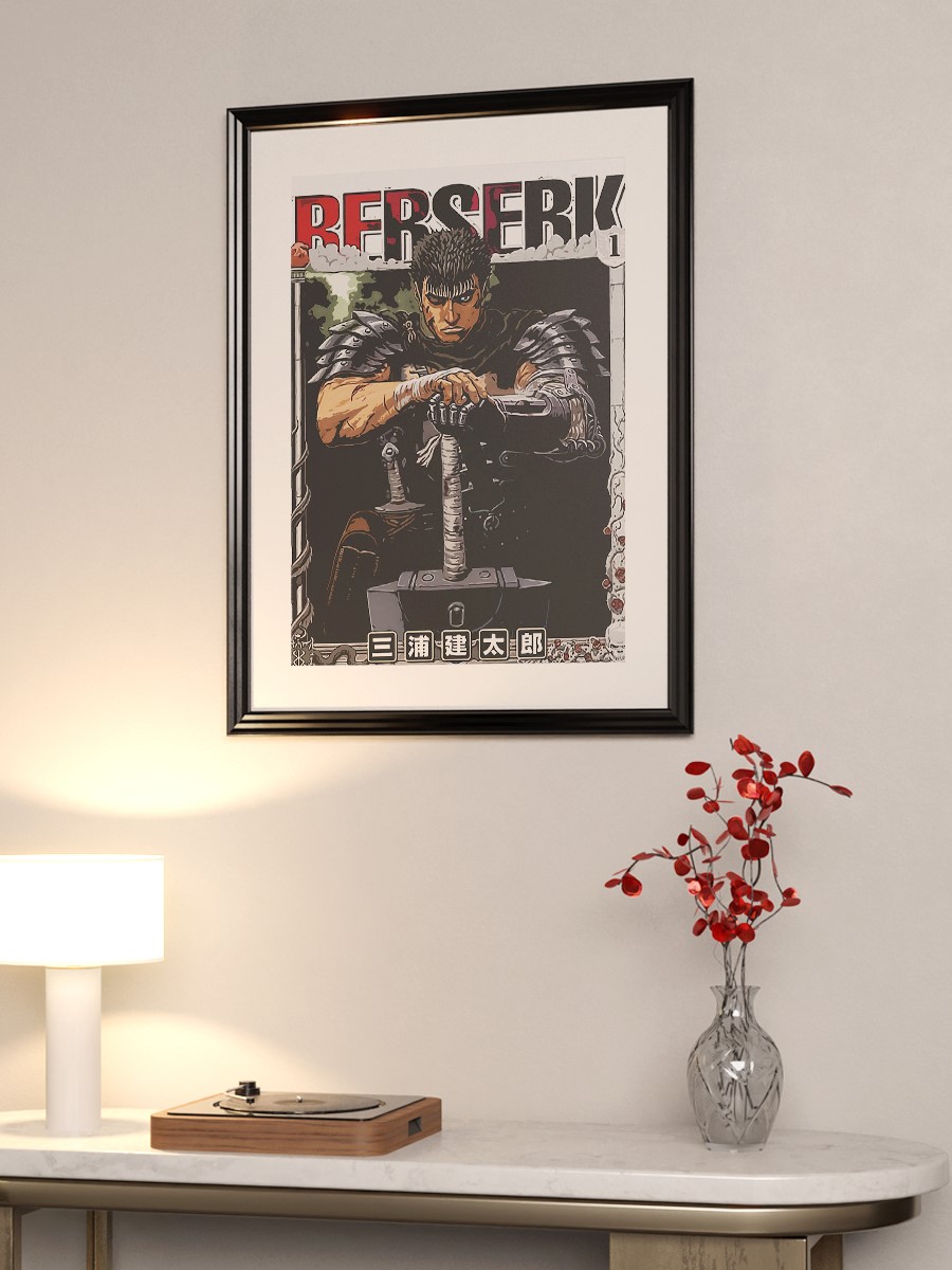 berserk Anime Poster Çerçevesiz Yüksek Kalite Anime Duvar Poster