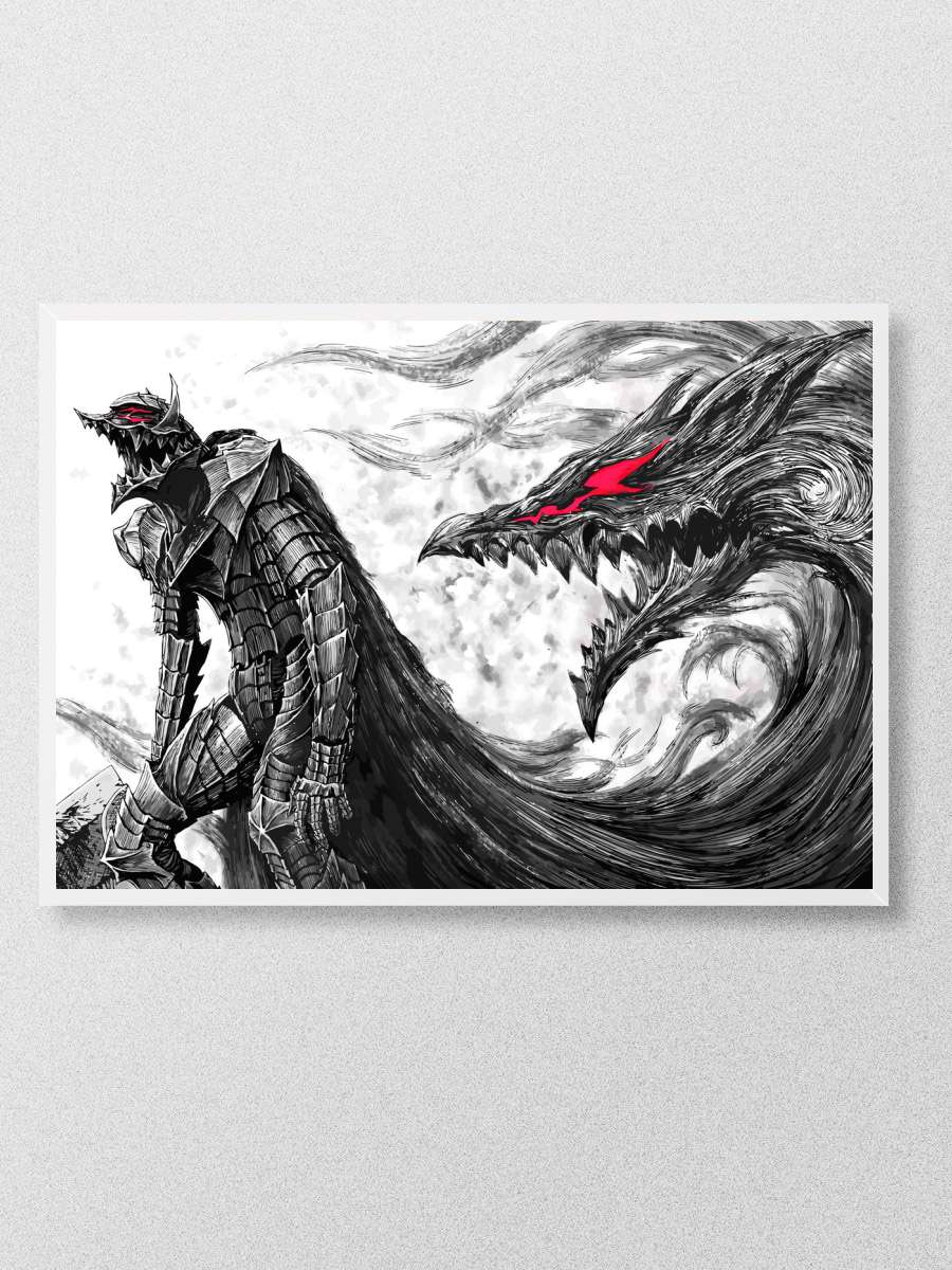 Berserk Anime Poster Çerçevesiz Yüksek Kalite Anime Duvar Poster