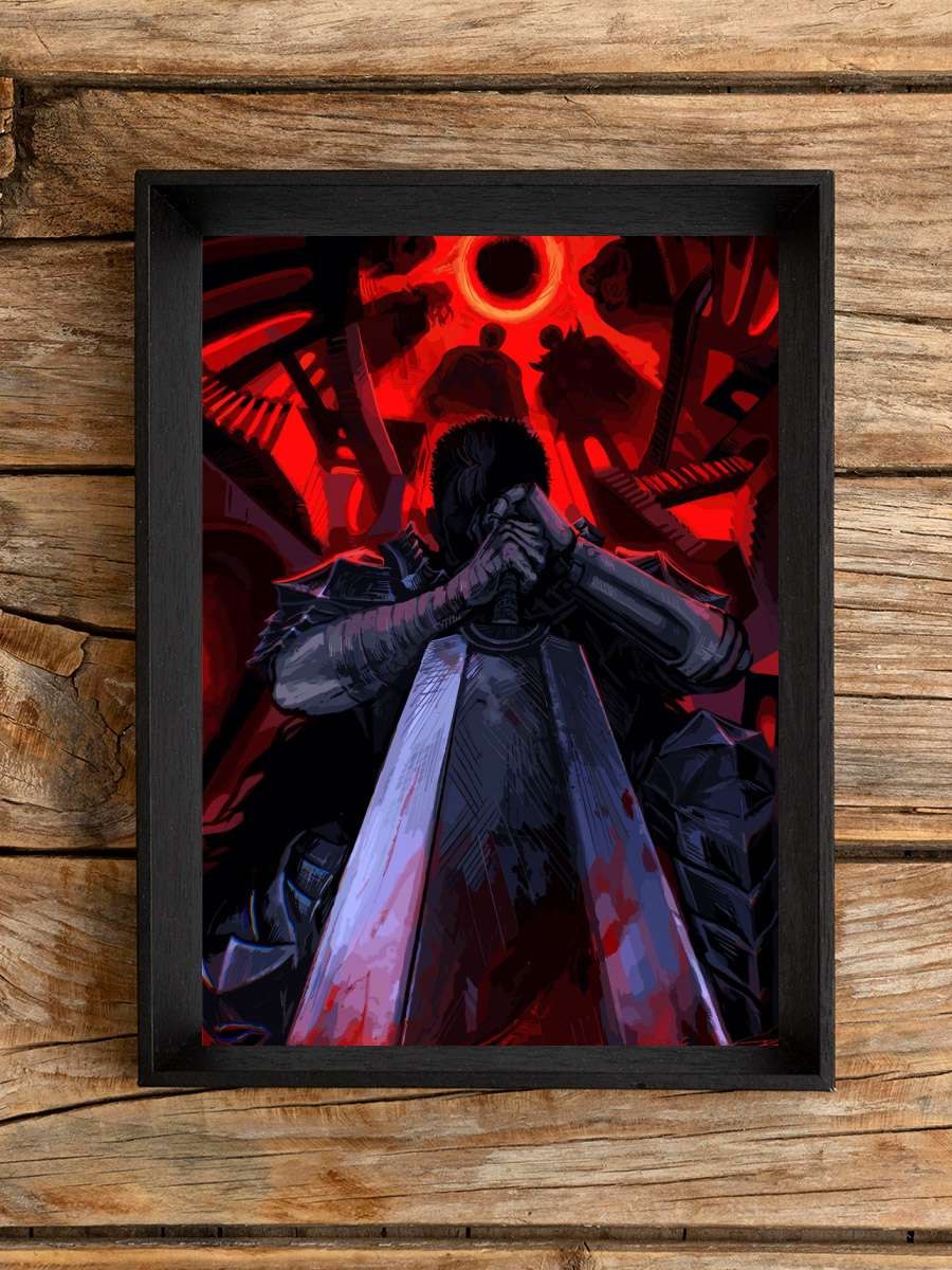berserk Anime Poster Çerçevesiz Yüksek Kalite Anime Duvar Poster