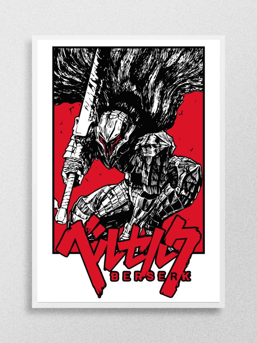 Berserk Anime Poster Çerçevesiz Yüksek Kalite Anime Duvar Poster