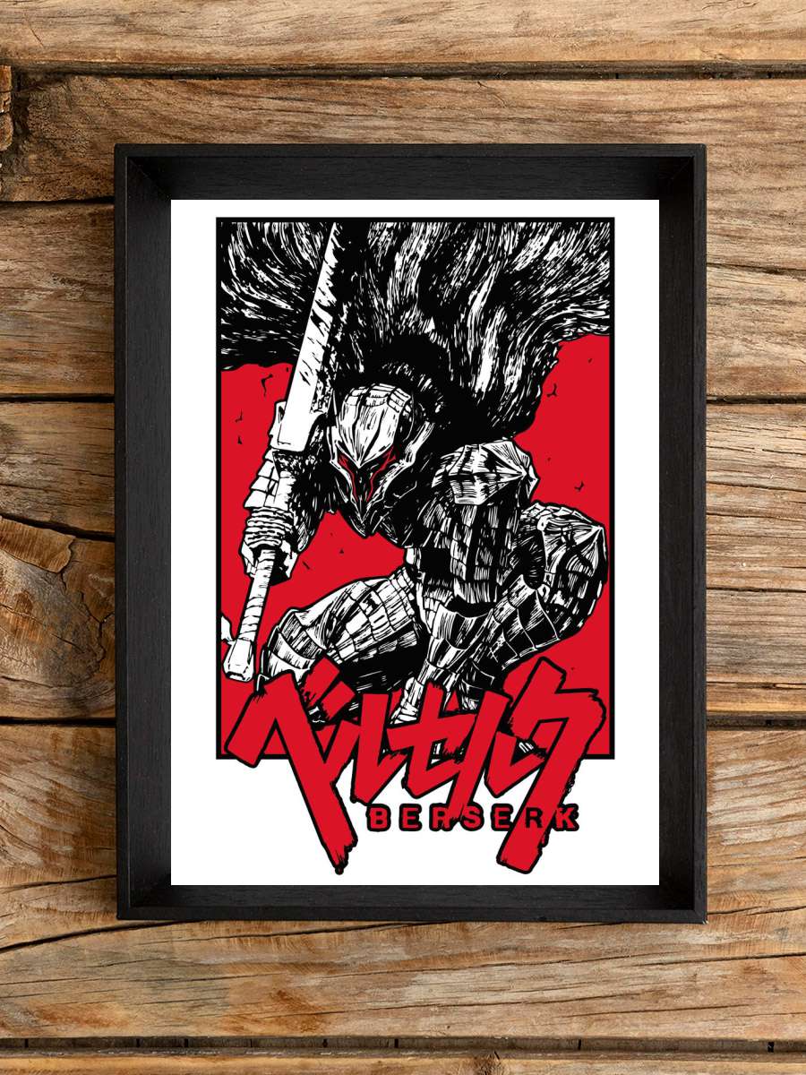 Berserk Anime Poster Çerçevesiz Yüksek Kalite Anime Duvar Poster