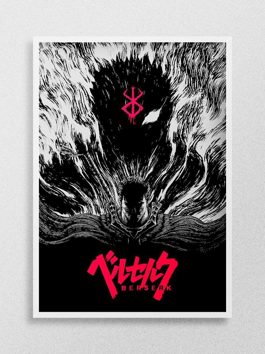 Berserk  Anime Poster Çerçevesiz Yüksek Kalite Anime Duvar Poster