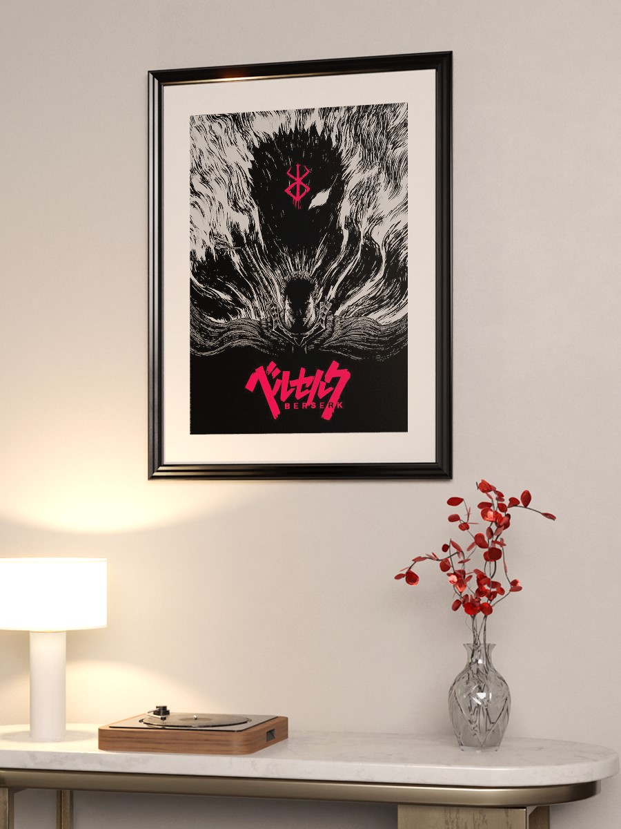 Berserk  Anime Poster Çerçevesiz Yüksek Kalite Anime Duvar Poster