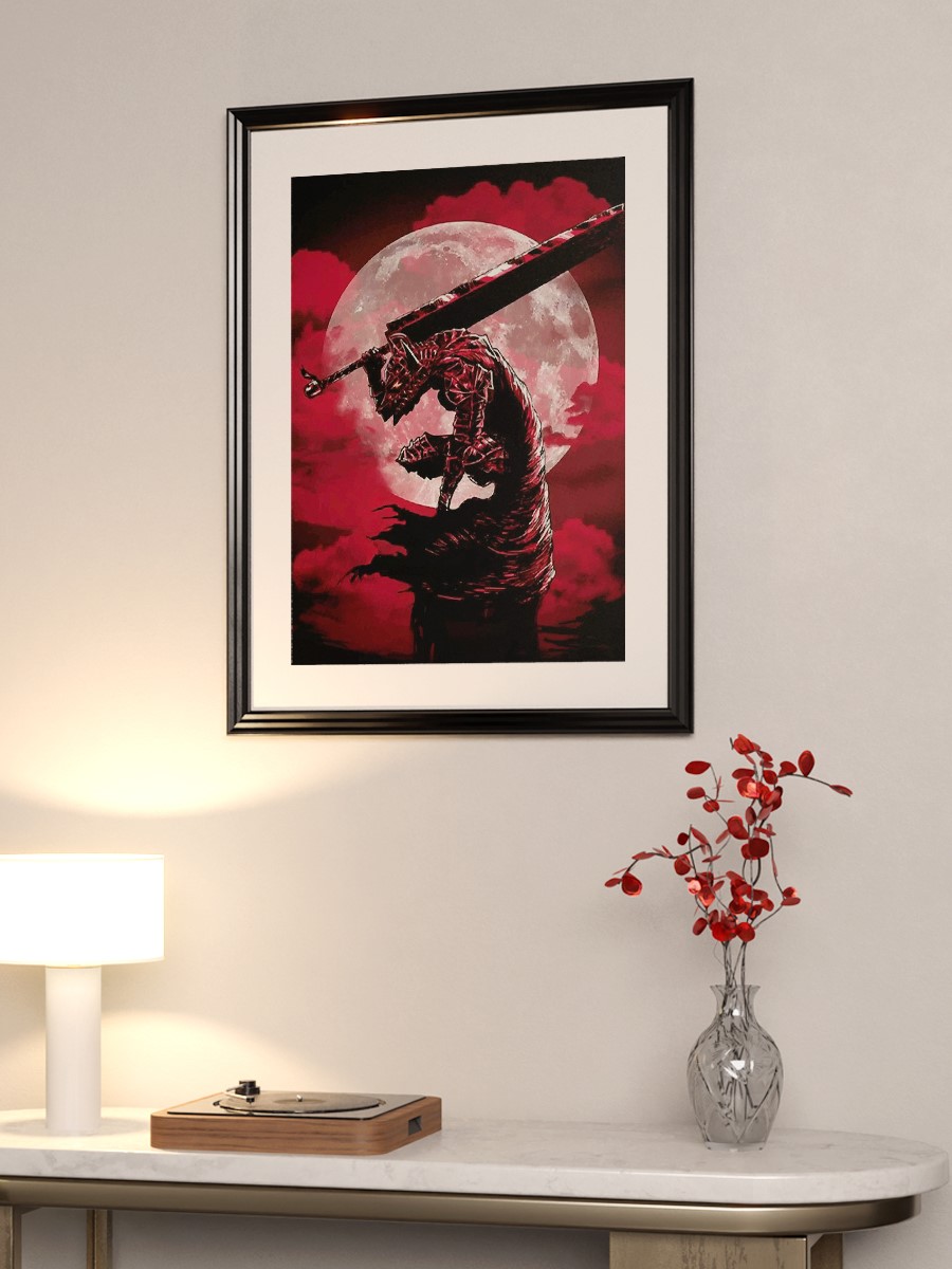 Berserk Anime Poster Çerçevesiz Yüksek Kalite Anime Duvar Poster