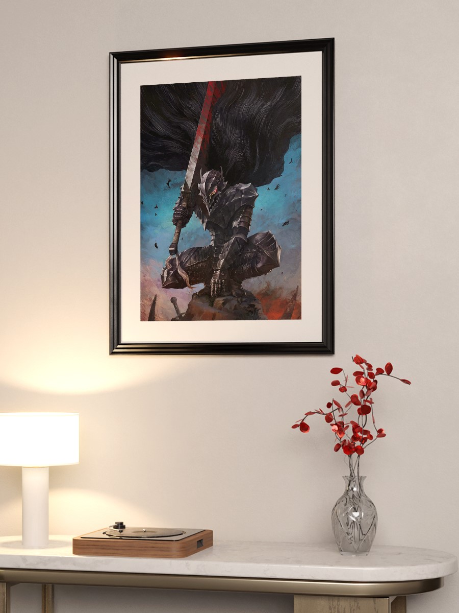 Berserk Anime Poster Çerçevesiz Yüksek Kalite Anime Duvar Poster