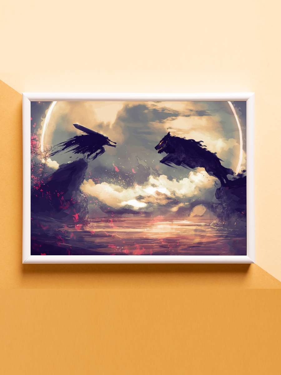berserk Anime Poster Çerçevesiz Yüksek Kalite Anime Duvar Poster