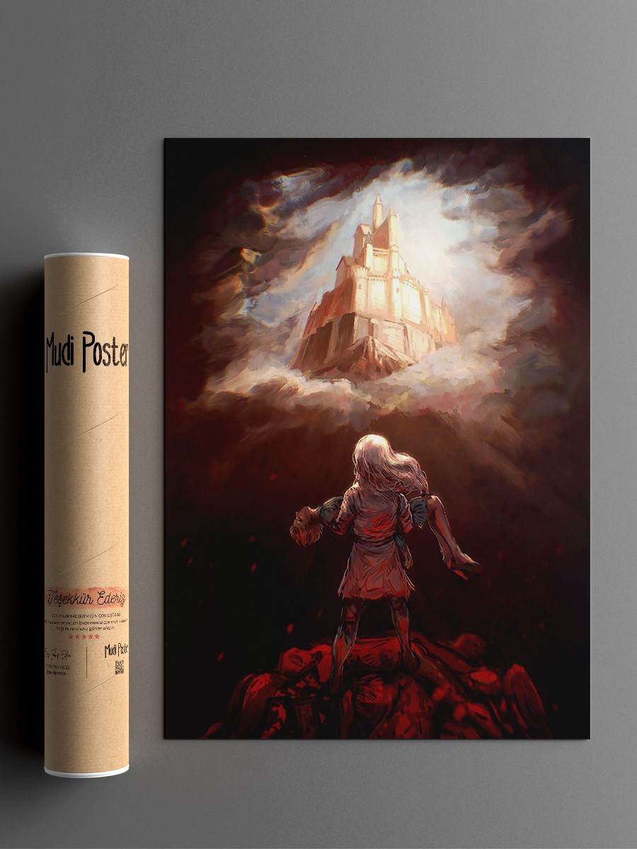 Berserk Anime Poster Çerçevesiz Yüksek Kalite Anime Duvar Poster