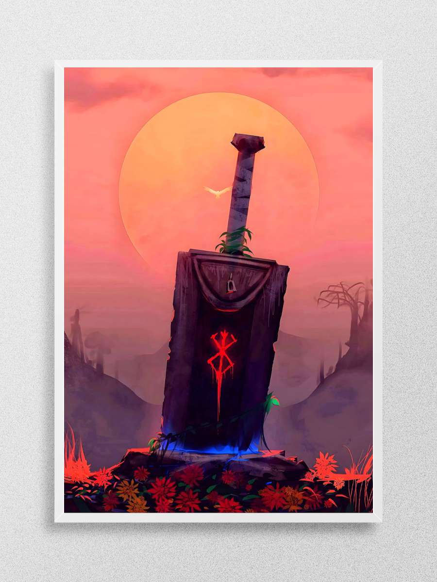 Berserk Anime Poster Çerçevesiz Yüksek Kalite Anime Duvar Poster