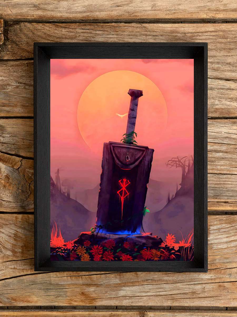 Berserk Anime Poster Çerçevesiz Yüksek Kalite Anime Duvar Poster