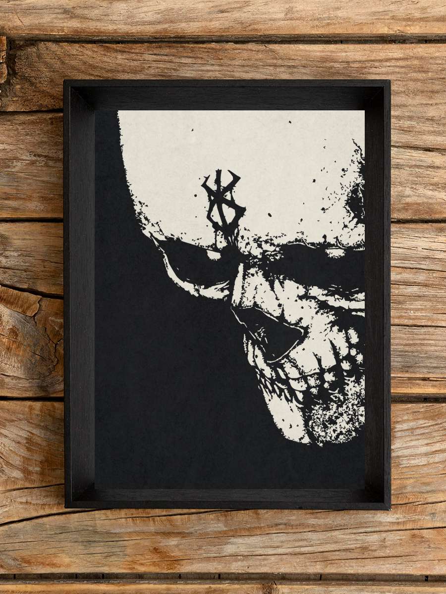 Berserk Skull Knight Anime Poster Çerçevesiz Yüksek Kalite Anime Duvar Poster