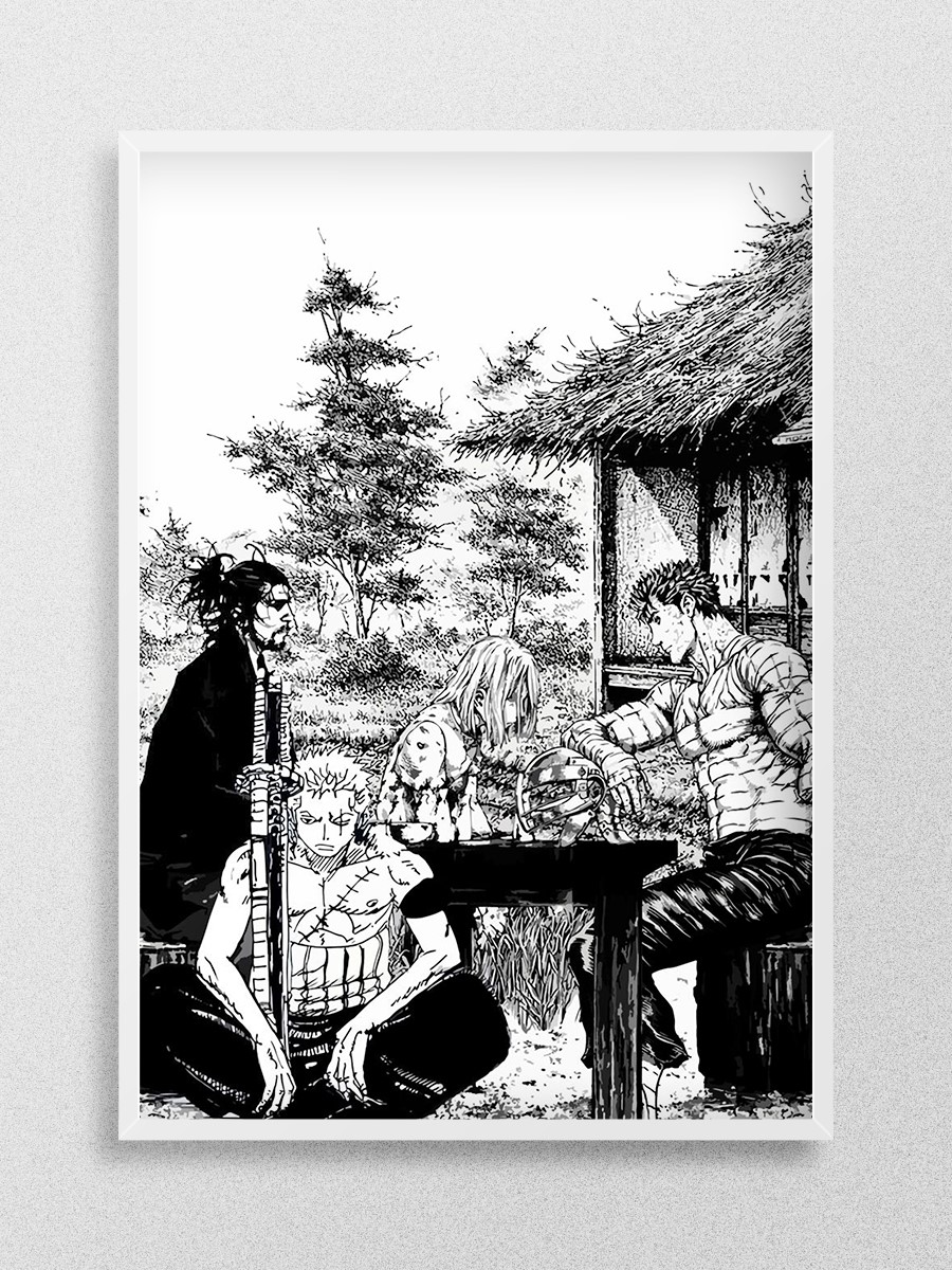 Berserk Vagabond Vinland Anime Poster Çerçevesiz Yüksek Kalite Anime Duvar Poster