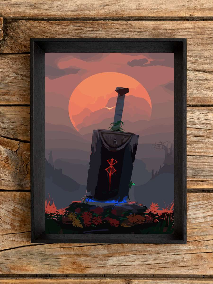 Beserk Anime Poster Çerçevesiz Yüksek Kalite Anime Duvar Poster
