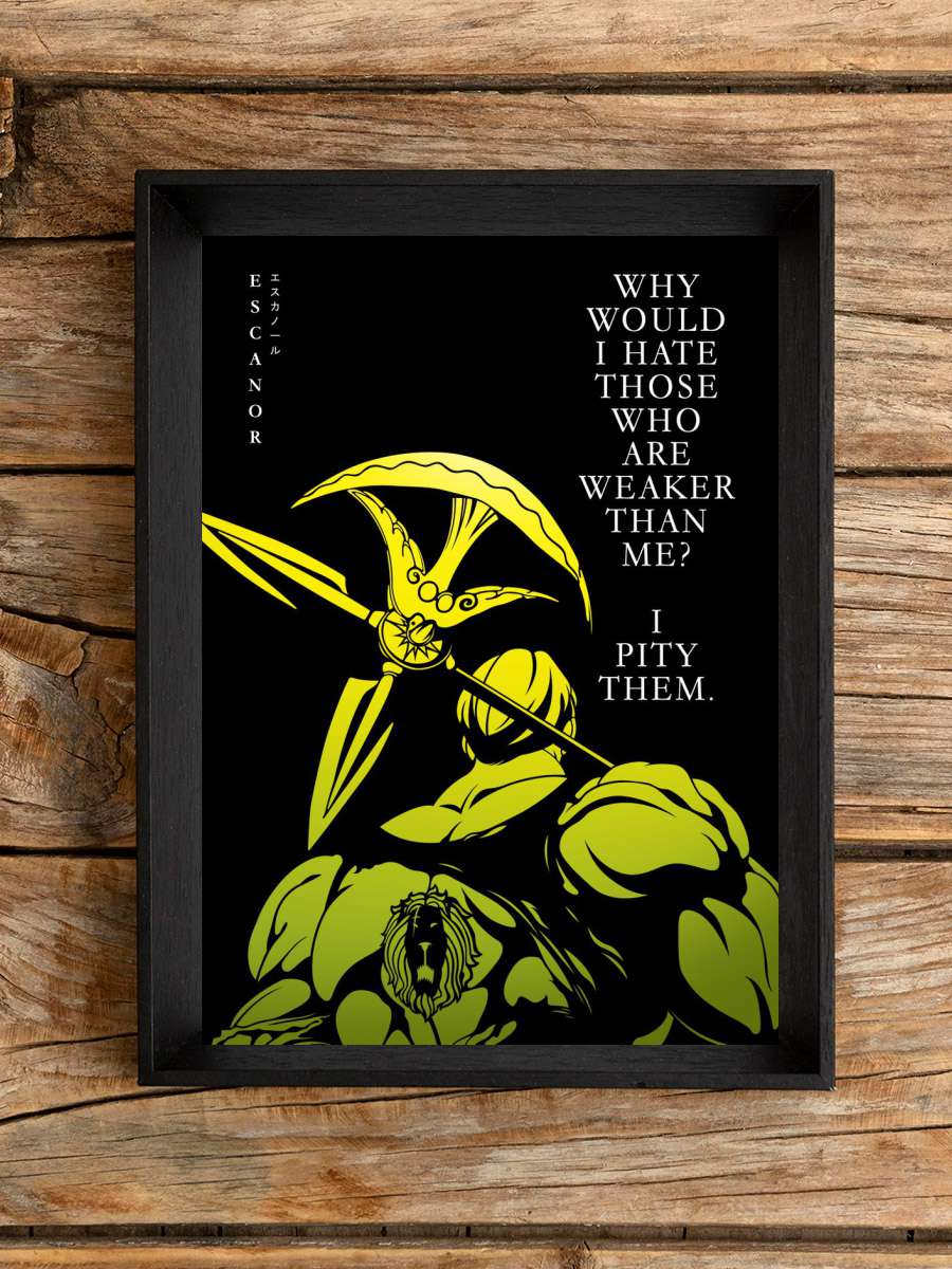 Best Anime Quotes Strong Anime Poster Çerçevesiz Yüksek Kalite Anime Duvar Poster
