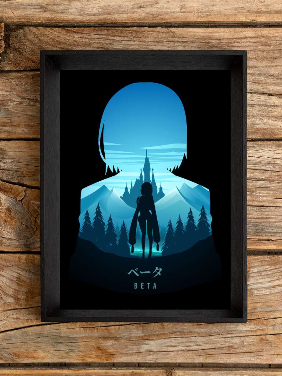 Beta Shadow Garden Anime Poster Çerçevesiz Yüksek Kalite Anime Duvar Poster
