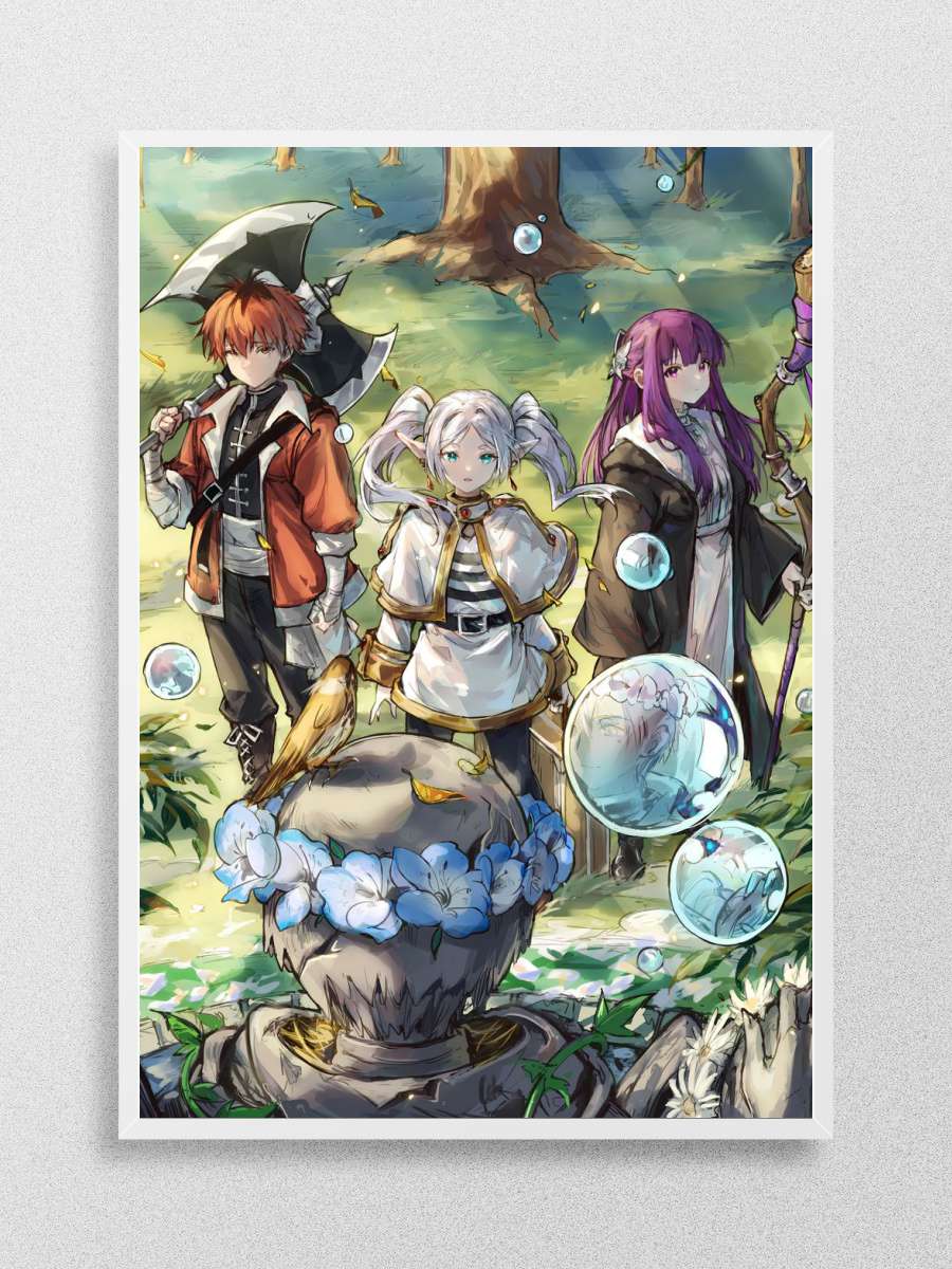 Beyond Journey End Frieren Anime Poster Çerçevesiz Yüksek Kalite Anime Duvar Poster