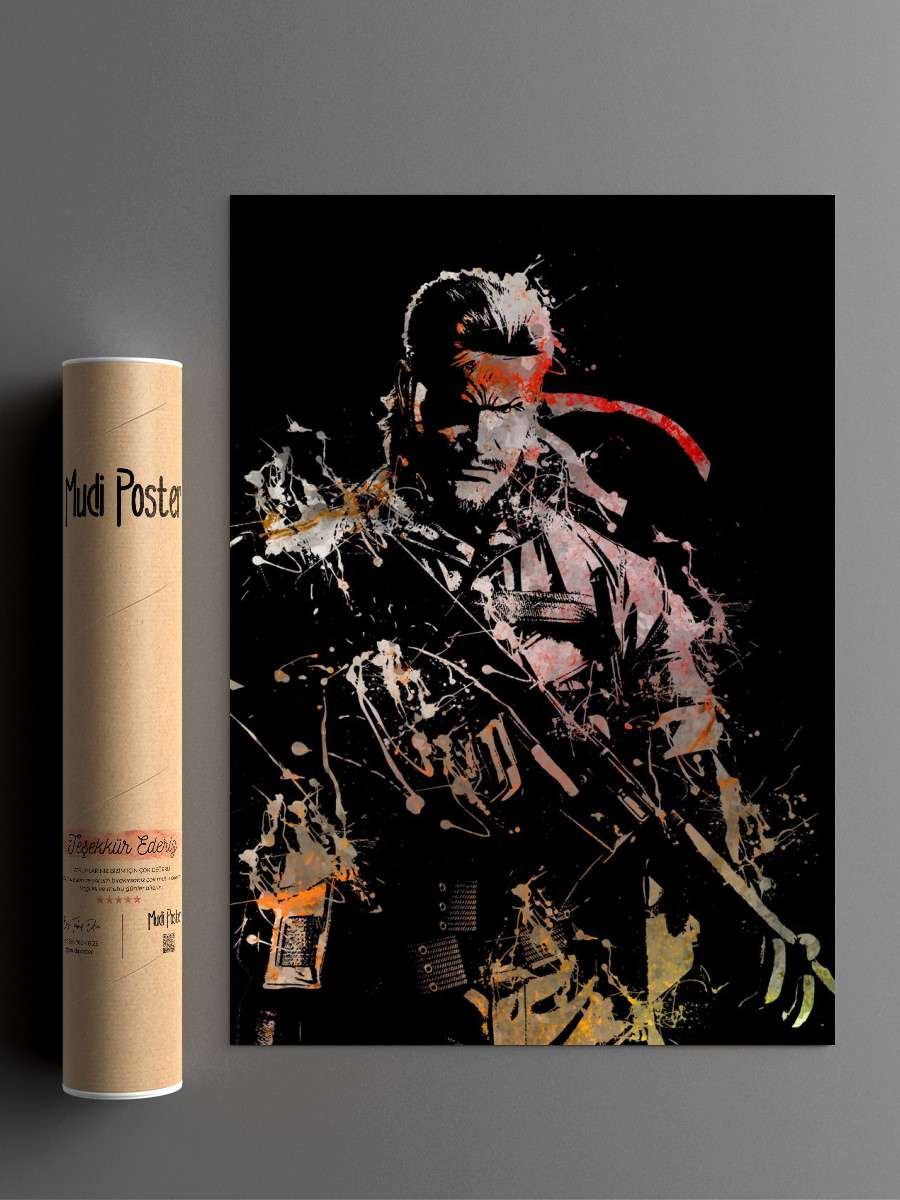 big boss Anime Poster Çerçevesiz Yüksek Kalite Anime Duvar Poster