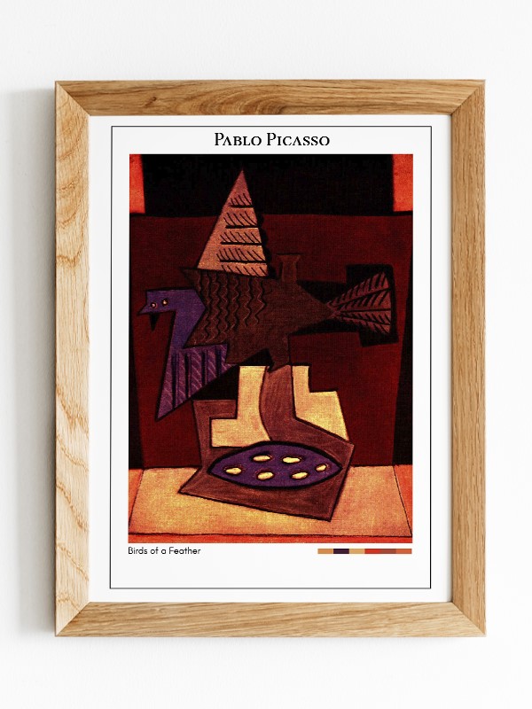Pablo Picasso Birds of a Feather Poster