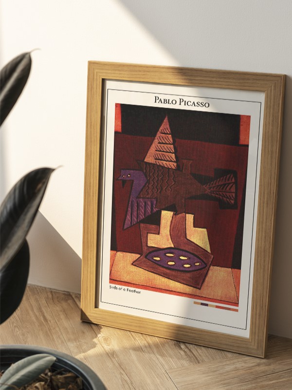 Pablo Picasso Birds of a Feather Poster