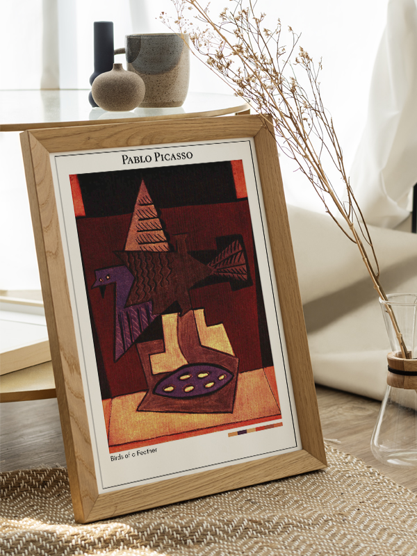 Pablo Picasso Birds of a Feather Poster