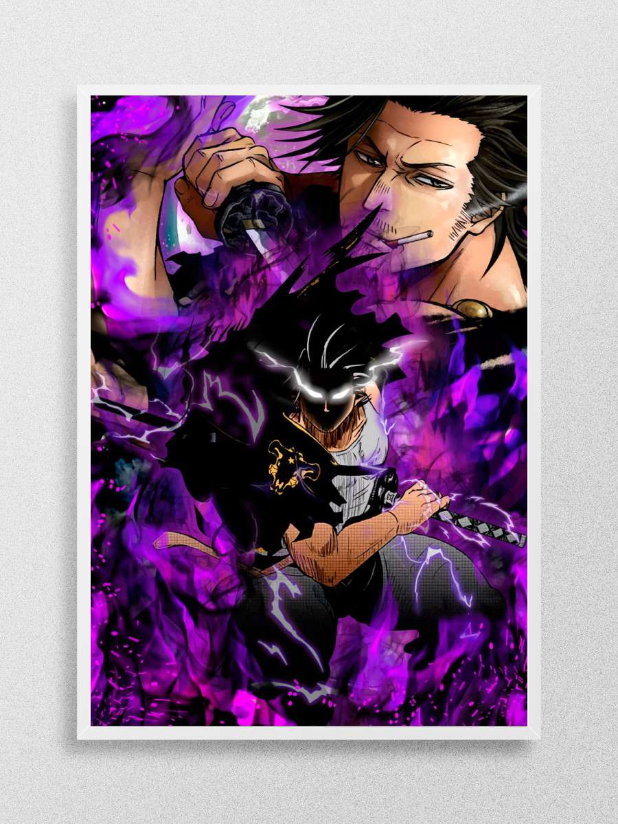 Black Clover Anime Poster Çerçevesiz Yüksek Kalite Anime Duvar Poster