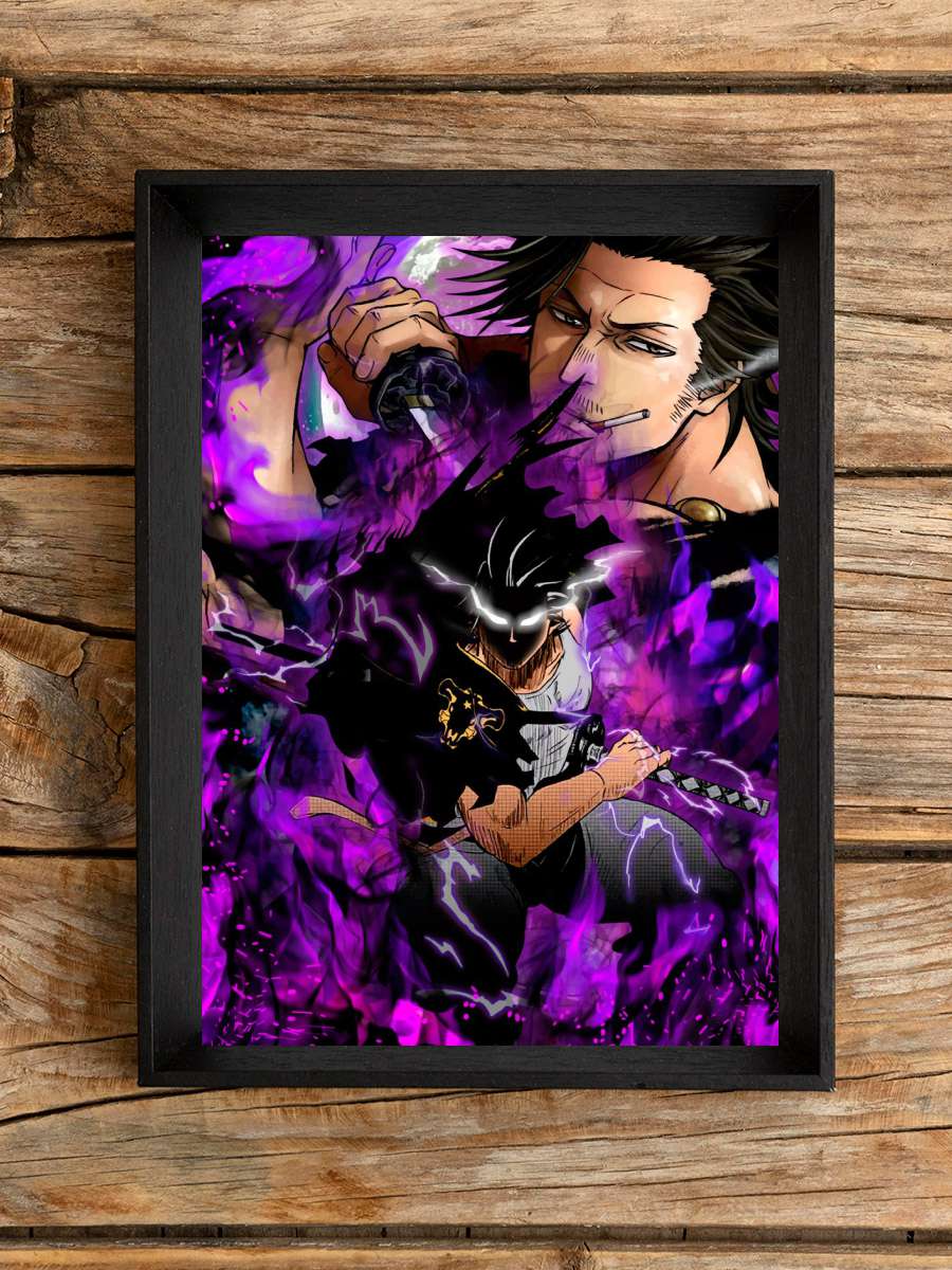 Black Clover Anime Poster Çerçevesiz Yüksek Kalite Anime Duvar Poster