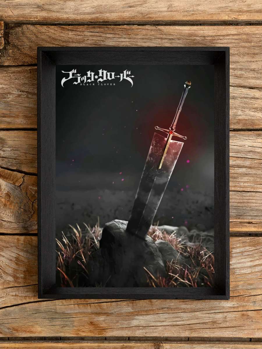 Black Clover Anime Poster Çerçevesiz Yüksek Kalite Anime Duvar Poster