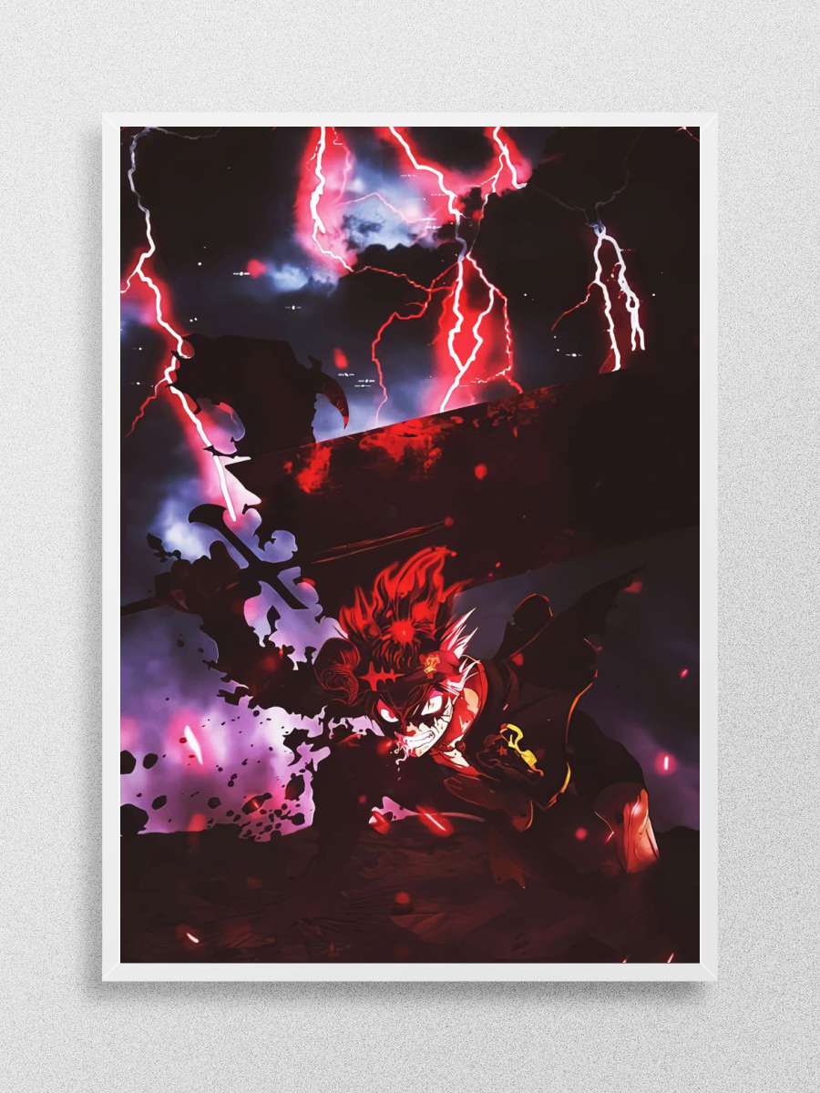 Black Clover Anime Poster Çerçevesiz Yüksek Kalite Anime Duvar Poster