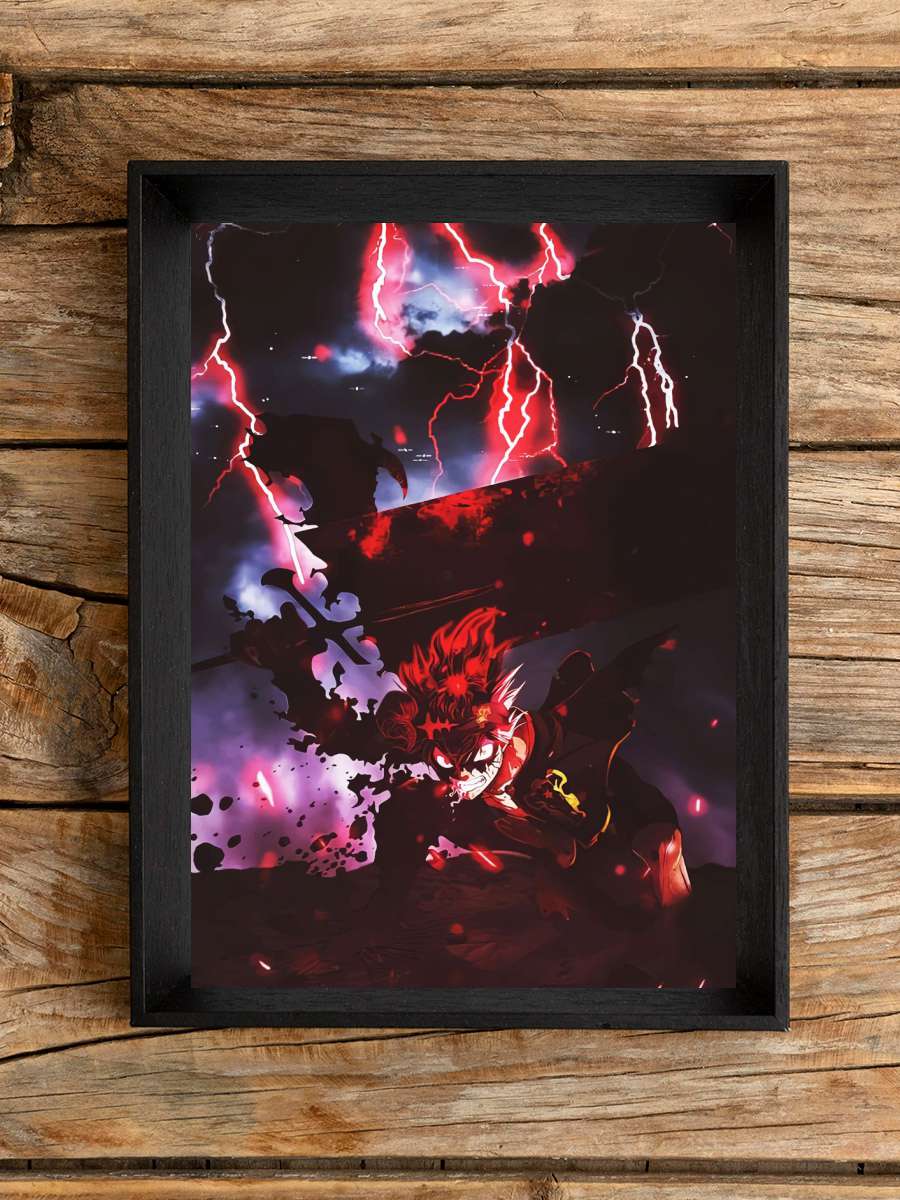 Black Clover Anime Poster Çerçevesiz Yüksek Kalite Anime Duvar Poster