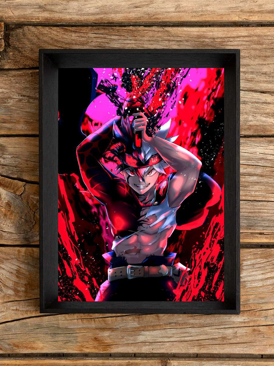 Black Clover Anime Poster Çerçevesiz Yüksek Kalite Anime Duvar Poster