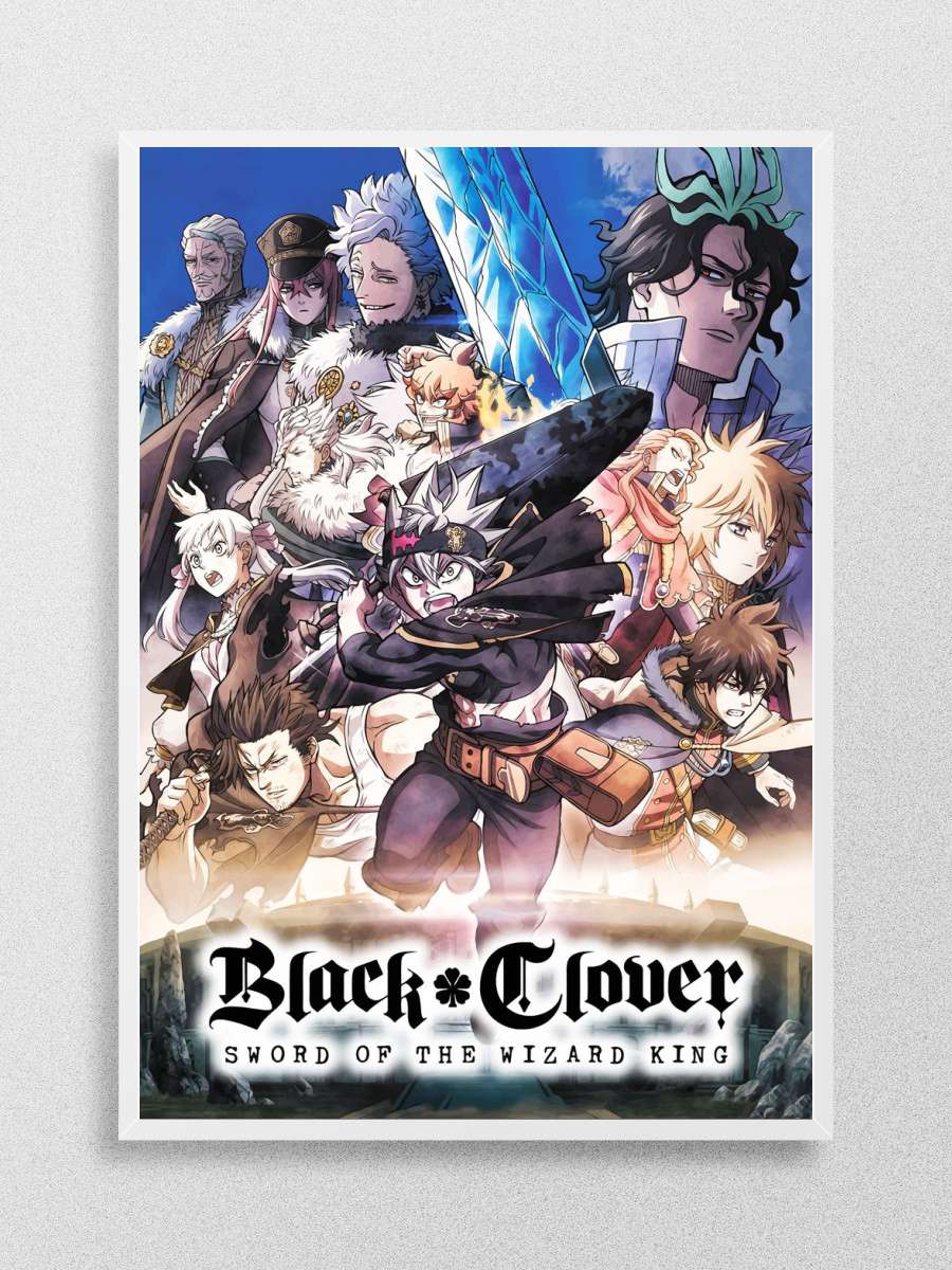 Black Clover Anime Poster Çerçevesiz Yüksek Kalite Anime Duvar Poster