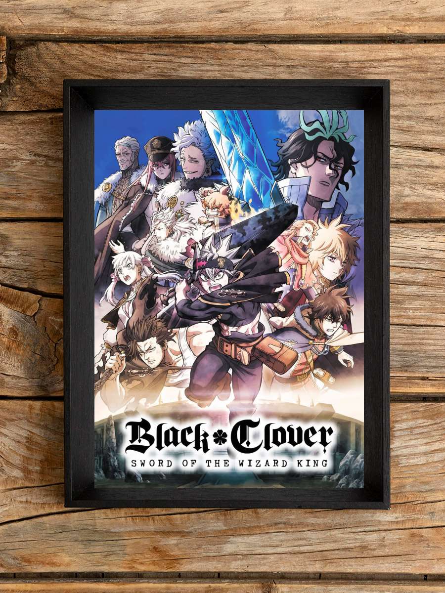 Black Clover Anime Poster Çerçevesiz Yüksek Kalite Anime Duvar Poster