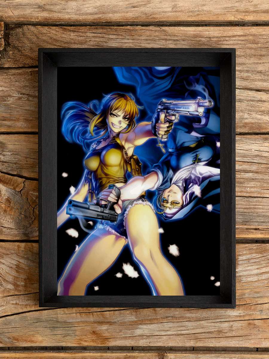 black lagoon Anime Poster Çerçevesiz Yüksek Kalite Anime Duvar Poster