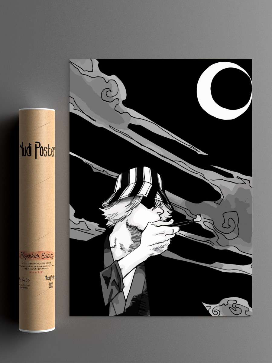 Bleach Ichigo Manga Anime Poster Çerçevesiz Yüksek Kalite Anime Duvar Poster