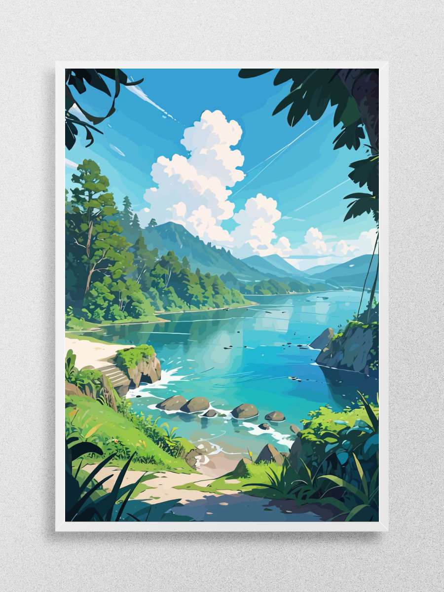 Bliss Anime Poster Çerçevesiz Yüksek Kalite Anime Duvar Poster