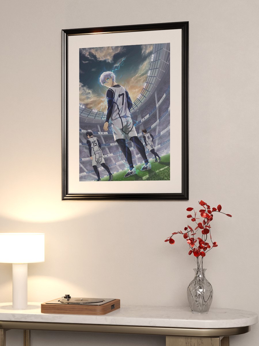 Blue Lock Anime Poster Çerçevesiz Yüksek Kalite Anime Duvar Poster