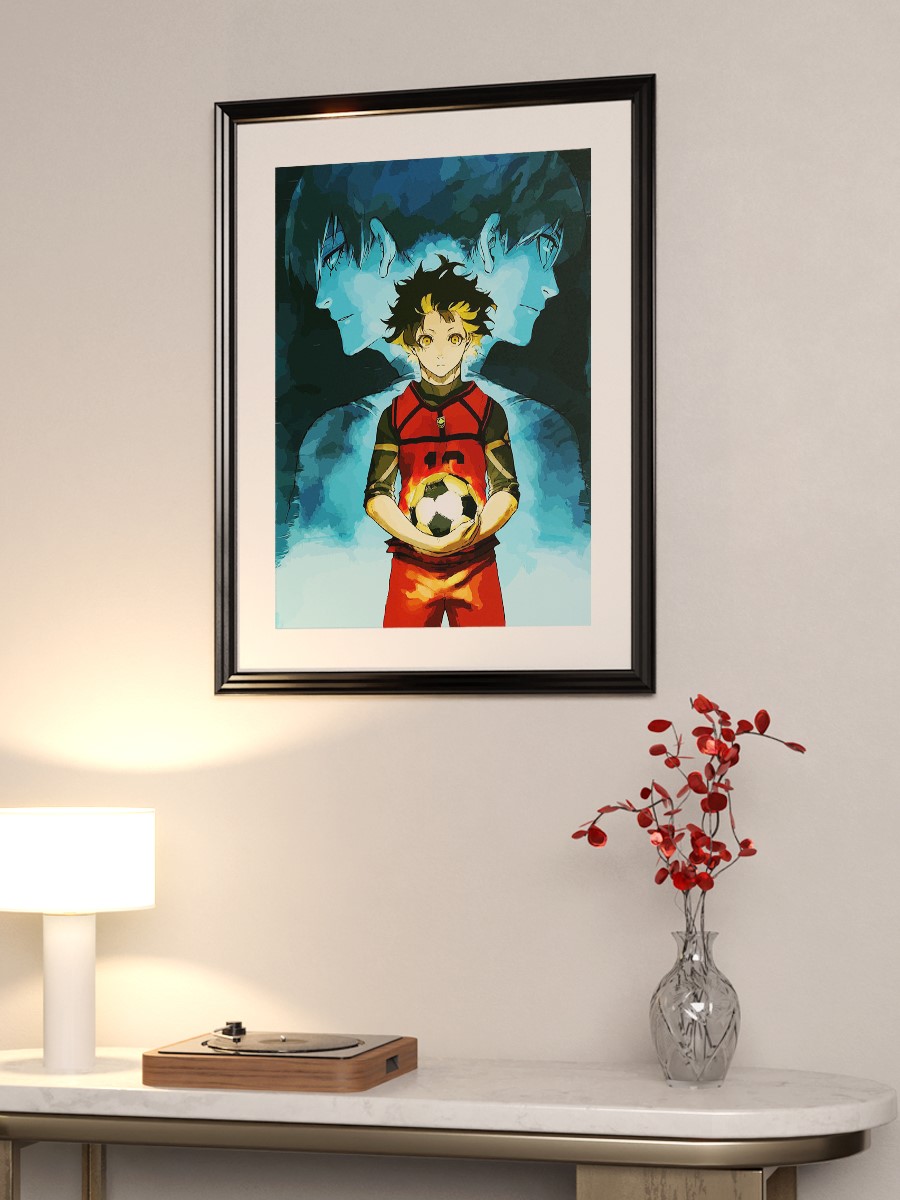 Blue lock Anime Poster Çerçevesiz Yüksek Kalite Anime Duvar Poster