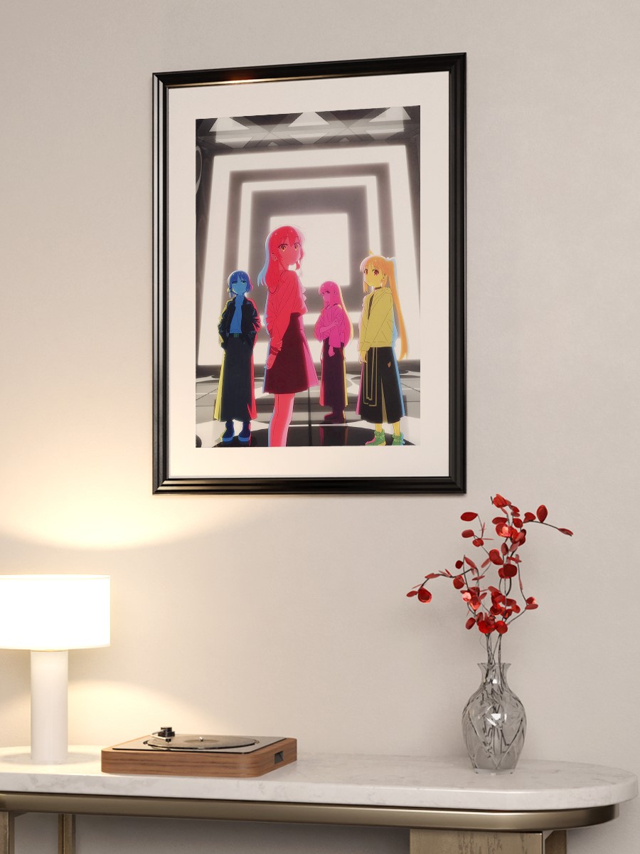 Bocchi The Rock BD 5 cover Anime Poster Çerçevesiz Yüksek Kalite Anime Duvar Poster