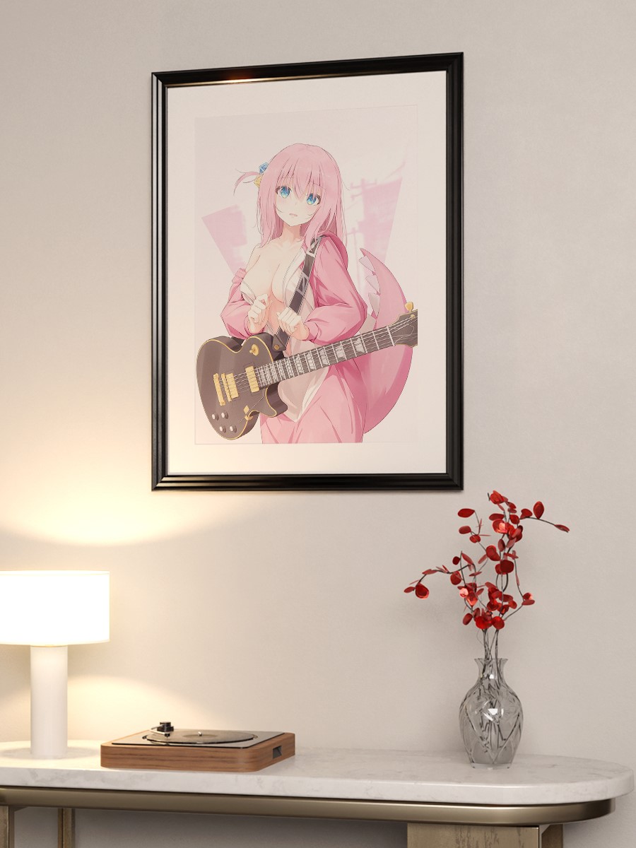Bocchi The Rock Anime Poster Çerçevesiz Yüksek Kalite Anime Duvar Poster