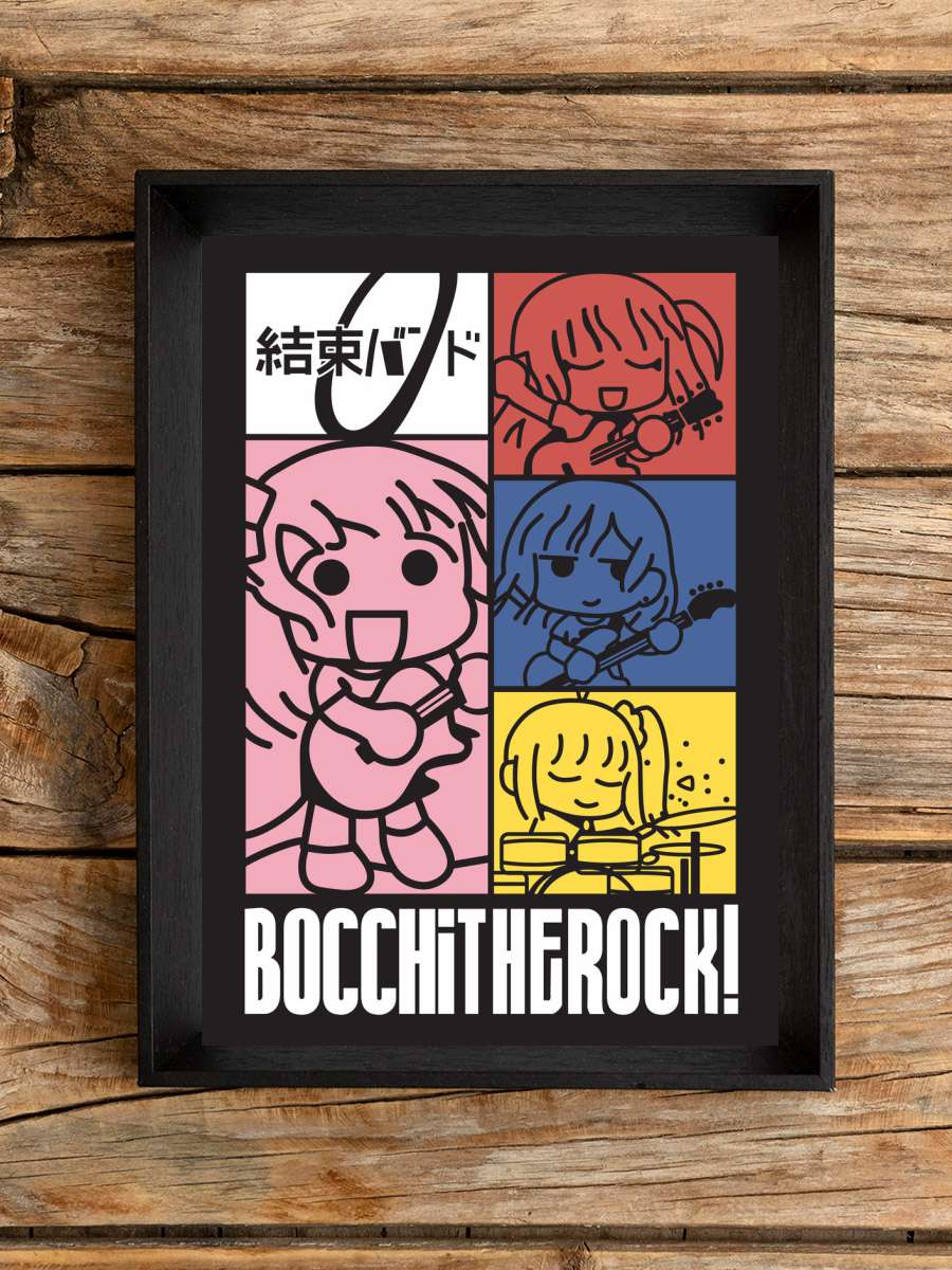 BOCCHI THE ROCK Anime Poster Çerçevesiz Yüksek Kalite Anime Duvar Poster