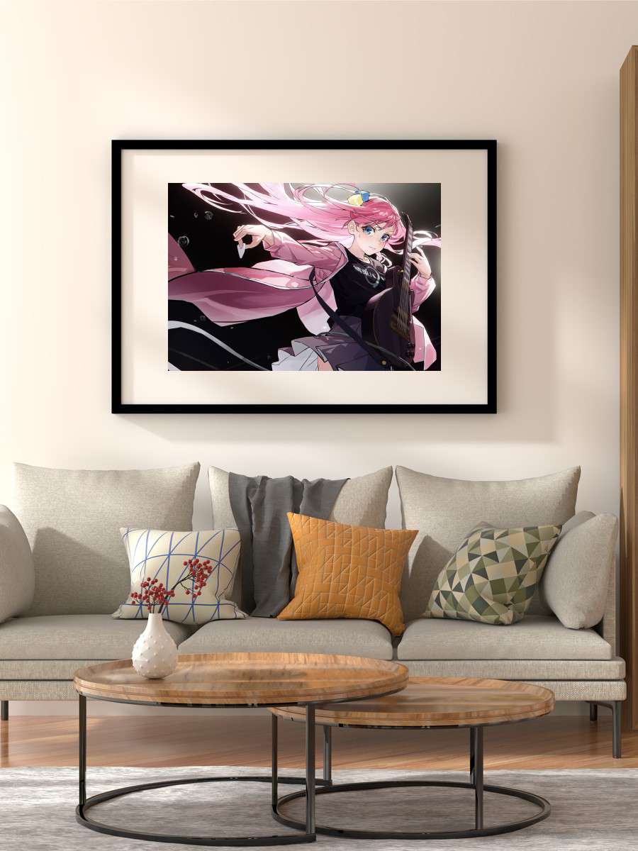 bocchi the rock Anime Poster Çerçevesiz Yüksek Kalite Anime Duvar Poster