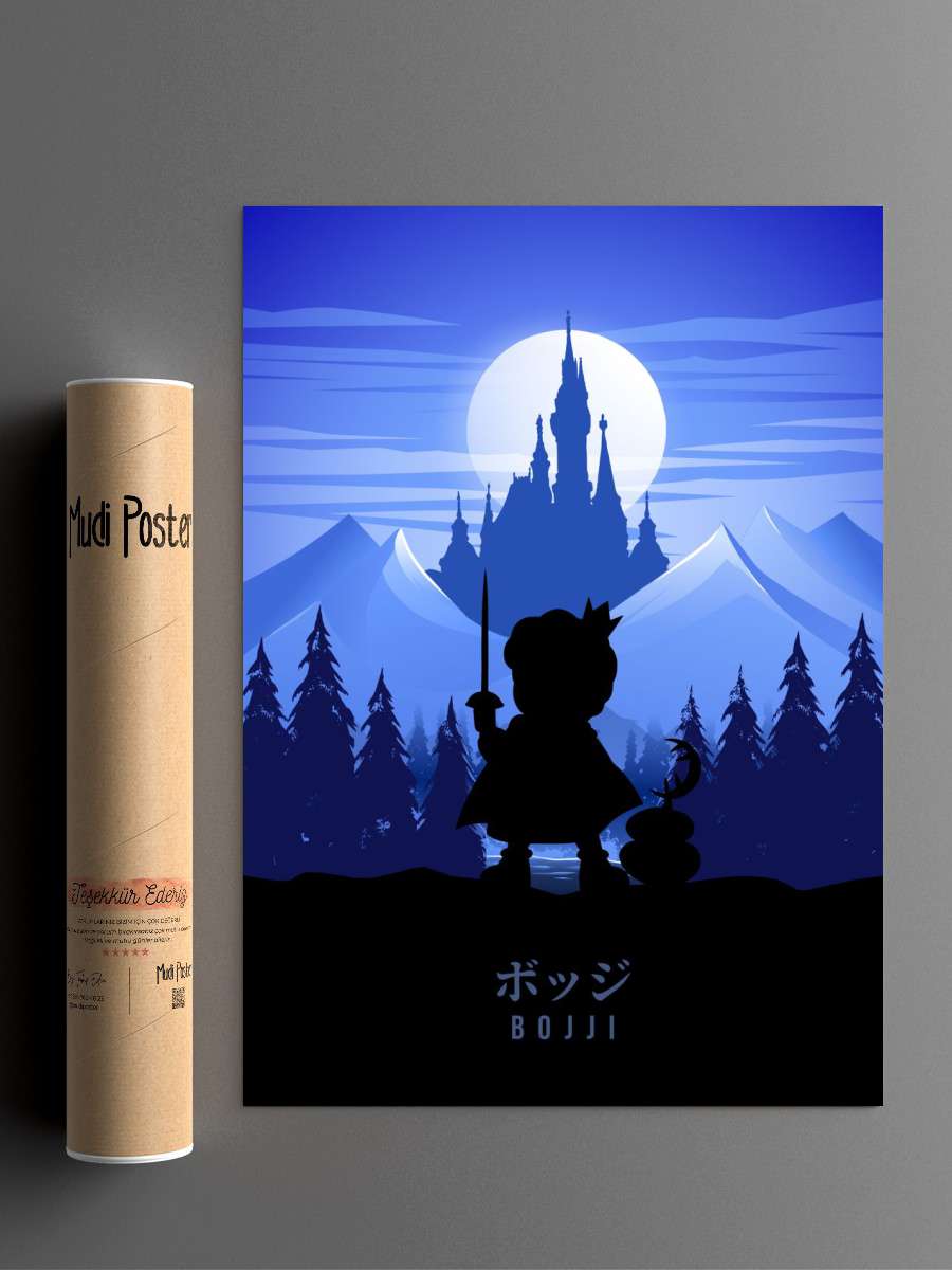 Bojji Ousama Ranking Anime Poster Çerçevesiz Yüksek Kalite Anime Duvar Poster