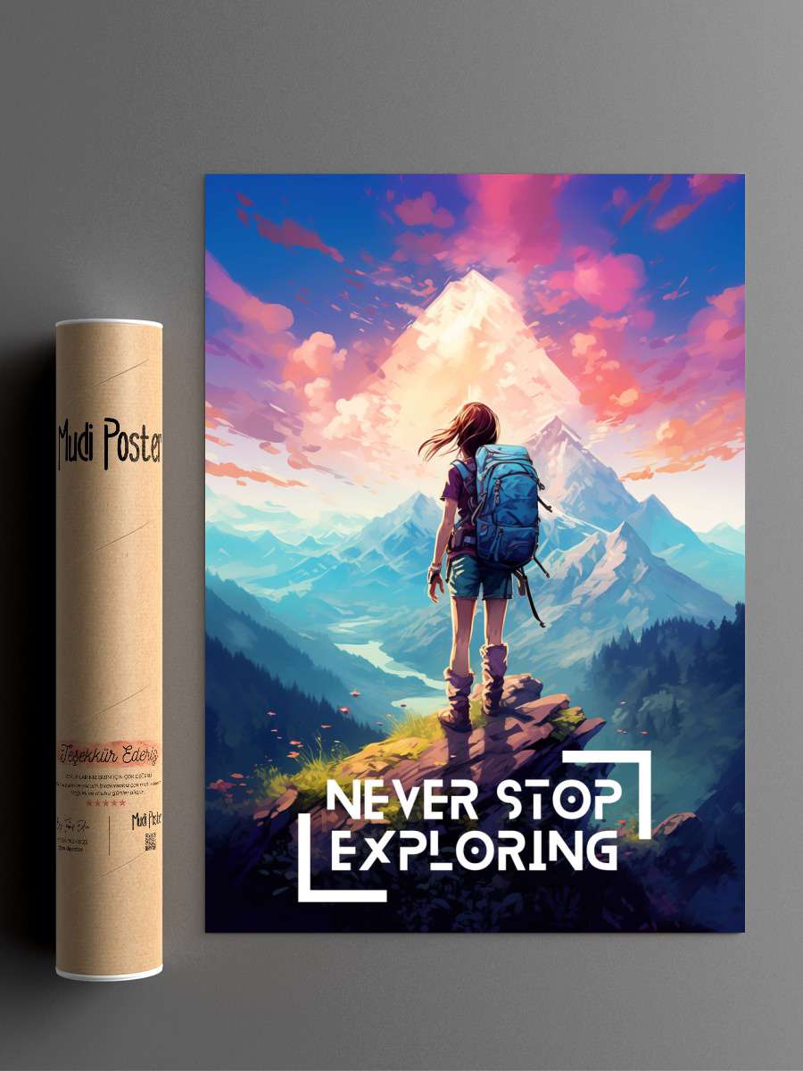 Boundless Horizons Anime Poster Çerçevesiz Yüksek Kalite Anime Duvar Poster